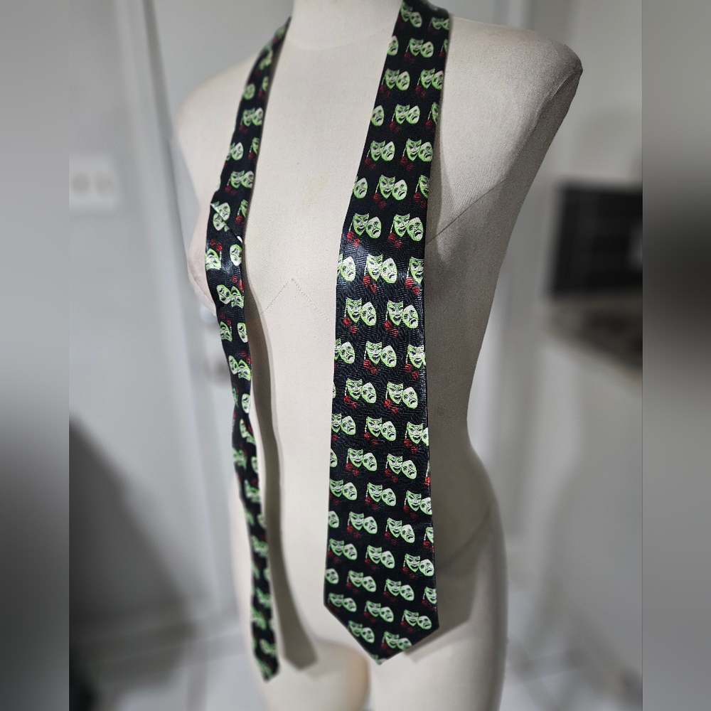 VTG 1997 A. Rogers Comedy Tragedy Tie